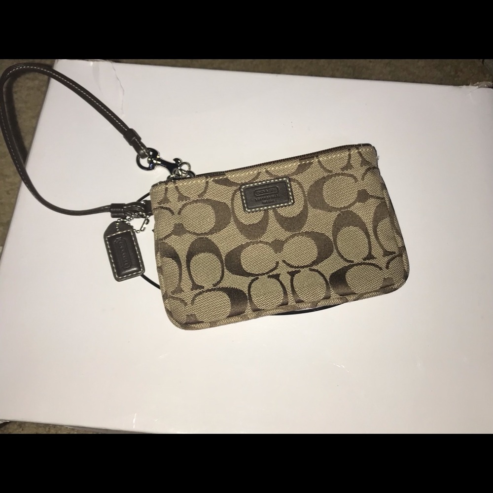 Authentic Coach wristlet
